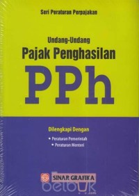 Undang-Undang Pajak Penghasilan PPh